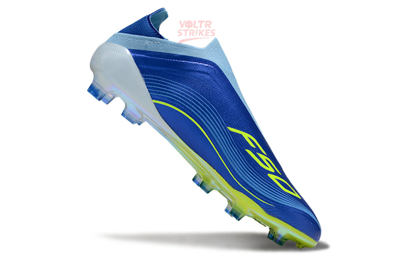 F50 Elite Laceless FG Messi – Bleu/Jaune