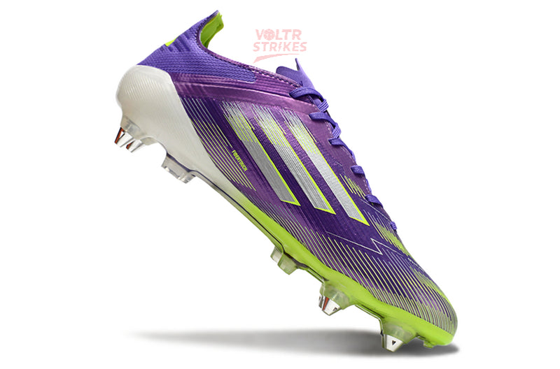 F50 Elite SG – Violet/Vert/Blanc