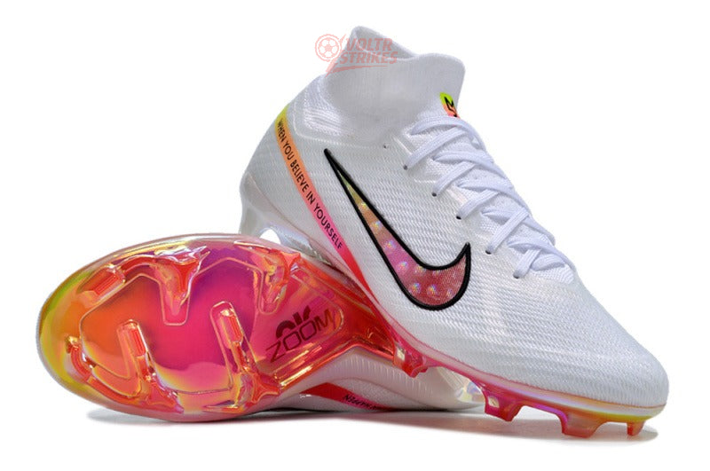 Superfly 9 Elite FG – Blanc / Rose