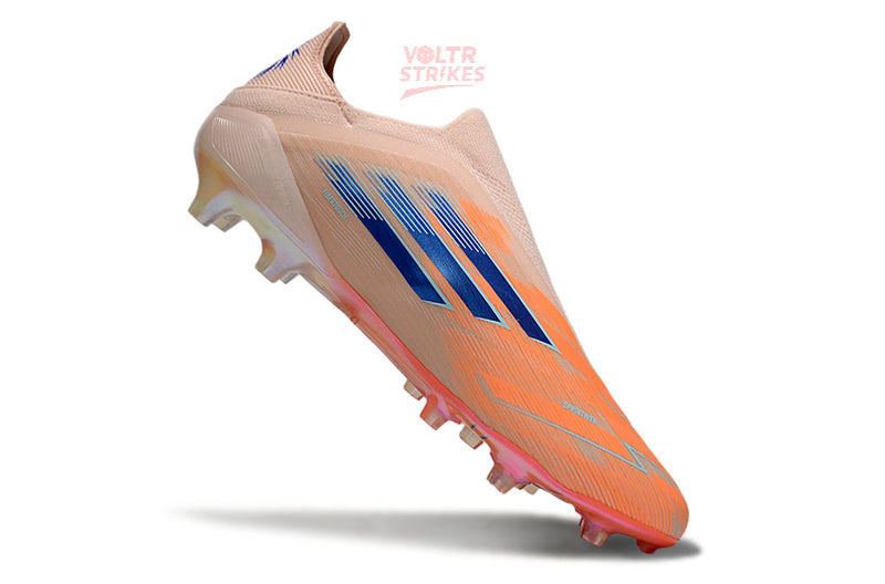F50 Elite Laceless FG – Orange/Bleu