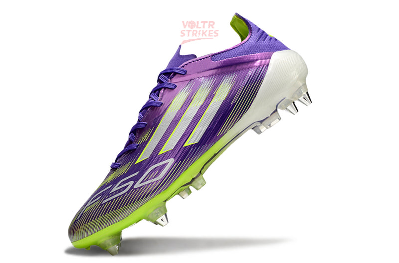 F50 Elite SG – Violet/Vert/Blanc
