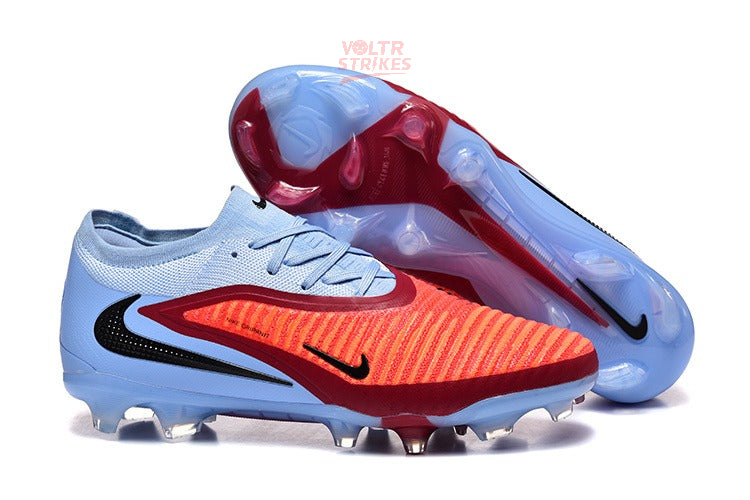 Phantom GX III Elite FG – Bleu Clair & Rouge Solaire