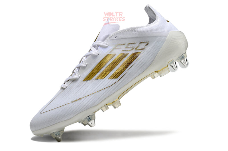 F50 SG Elite – Blanc/Or