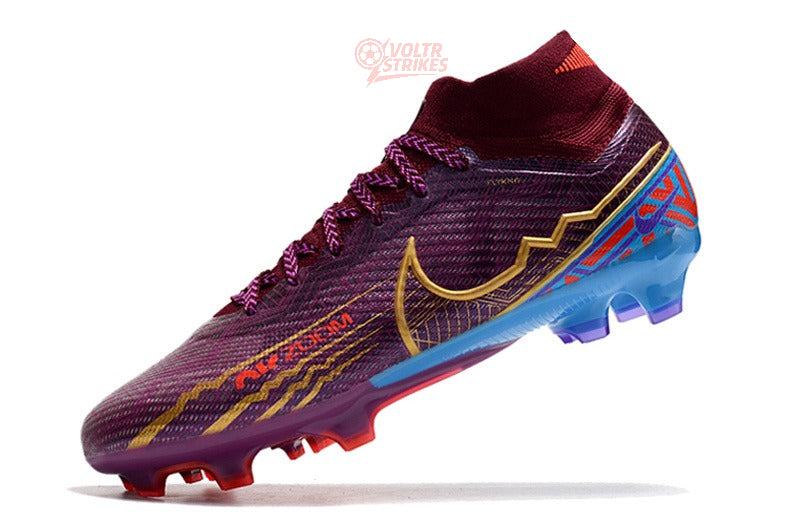 Superfly 9 Elite FG – Violet / Bordeaux / Or