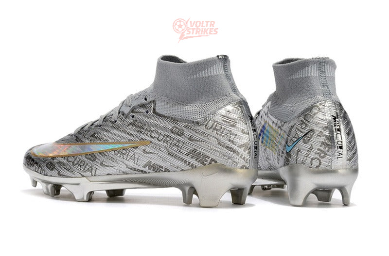 Superfly 9 Elite FG – Gris / Or