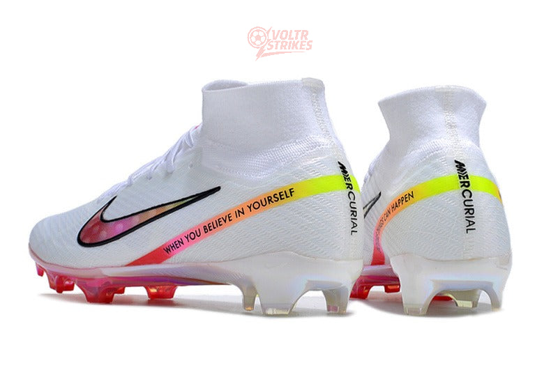 Superfly 9 Elite FG – Blanc / Rose