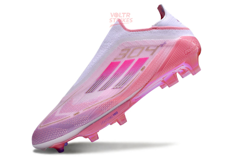 F50+ Laceless FG – Rose/Blanc L.Y 304