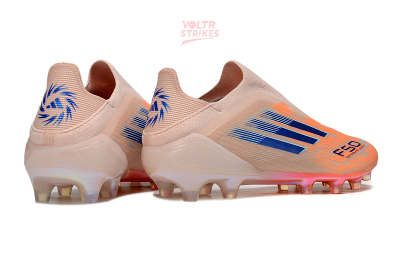 F50 Elite Laceless FG – Orange/Bleu