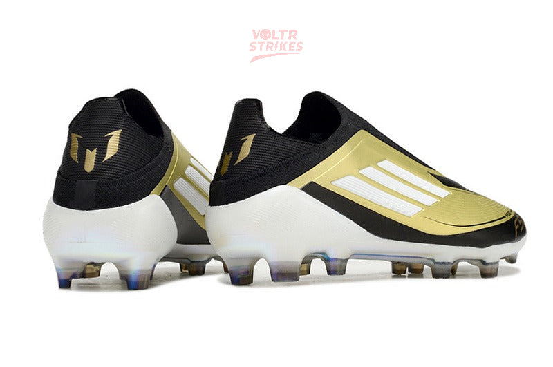F50 Elite Laceless FG – Messi Or & Noir