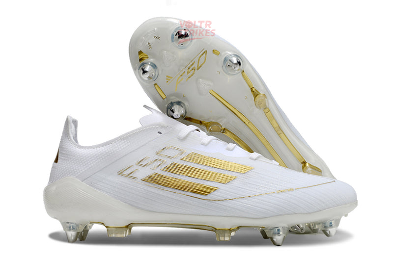 F50 SG Elite – Blanc/Or