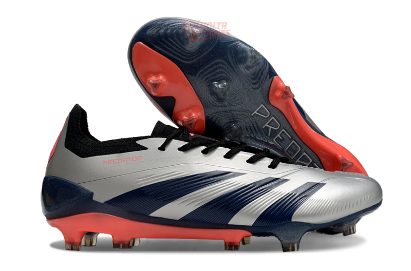 Predator Accuracy+ FG – Argent / Bleu Marine