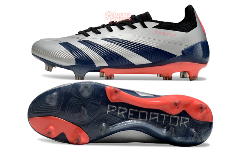 Predator Accuracy+ FG – Argent / Bleu Marine