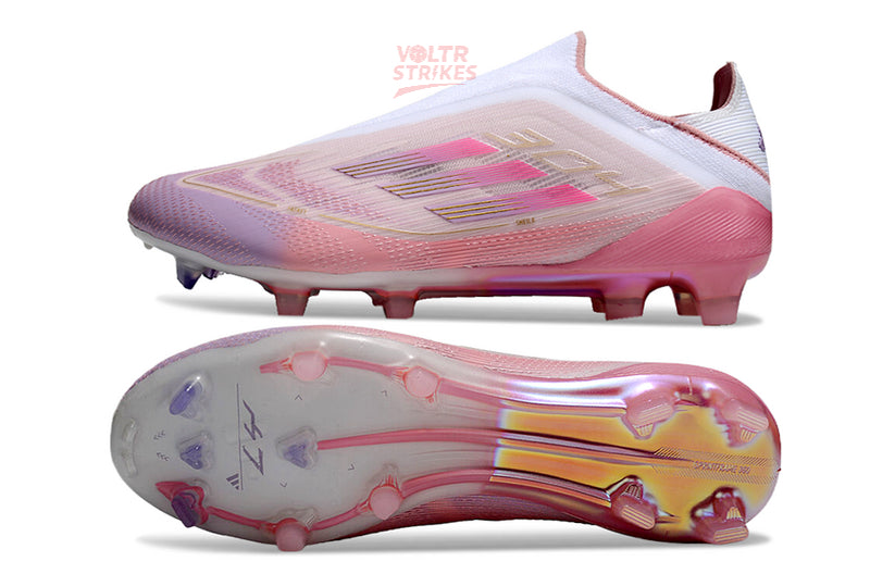 F50 Elite Laceless FG – Rose/Blanc L.Y 304