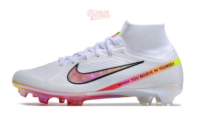 Superfly 9 Elite FG – Blanc / Rose