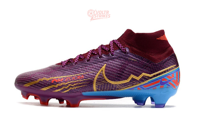 Superfly 9 Elite FG – Violet / Bordeaux / Or
