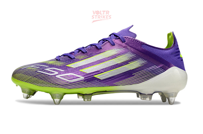 F50 Elite SG – Violet/Vert/Blanc